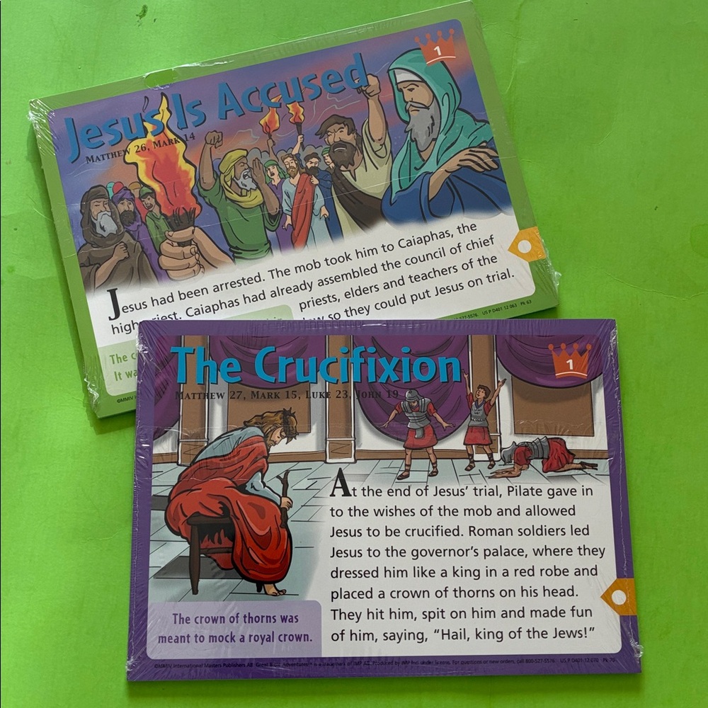 Great Bible Adventures Tin - 50 Pack Card Sets - Picture 3 of 12